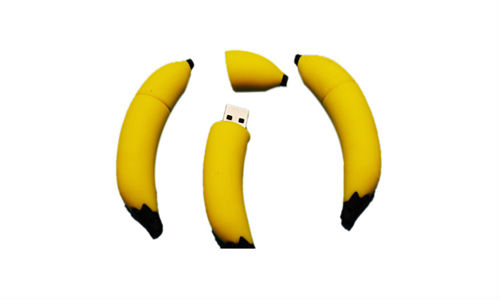 Banana shape pen drive