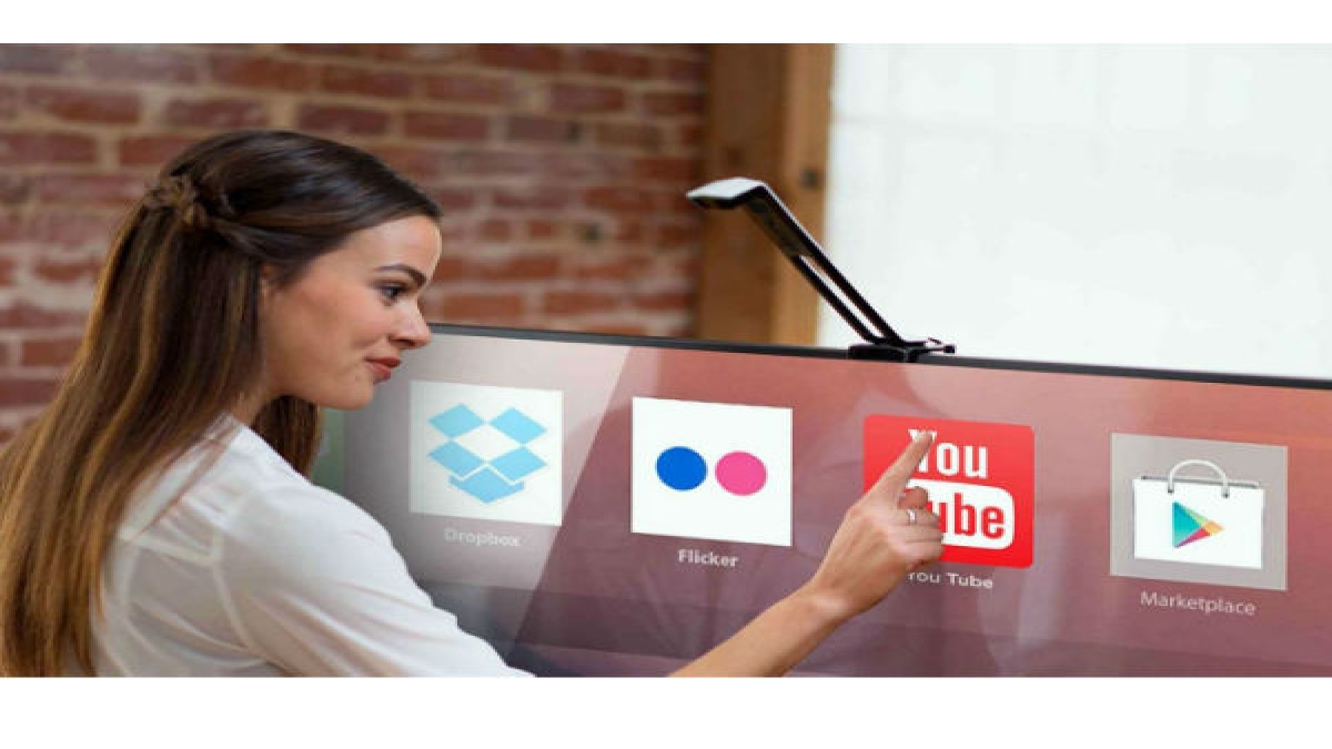 this awesome gadget will turn your tv into touchscreen Hindi Gizbot