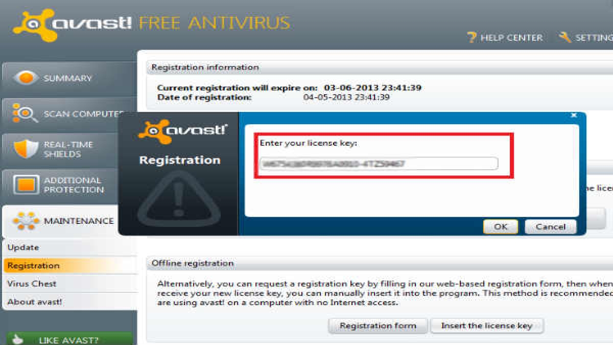 How to get one year avast antivirus license key 2016 for free ...