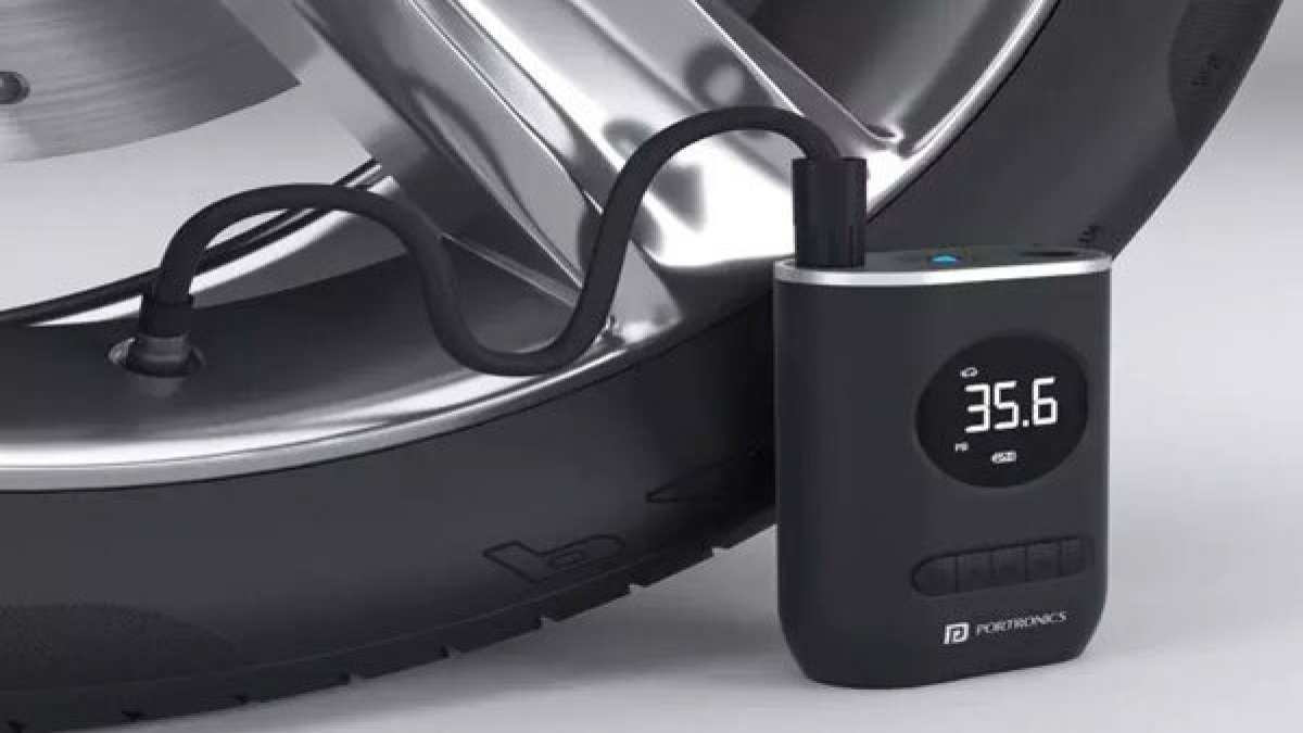 Portronics Air Portable Tire Inflator Price in India & Check All