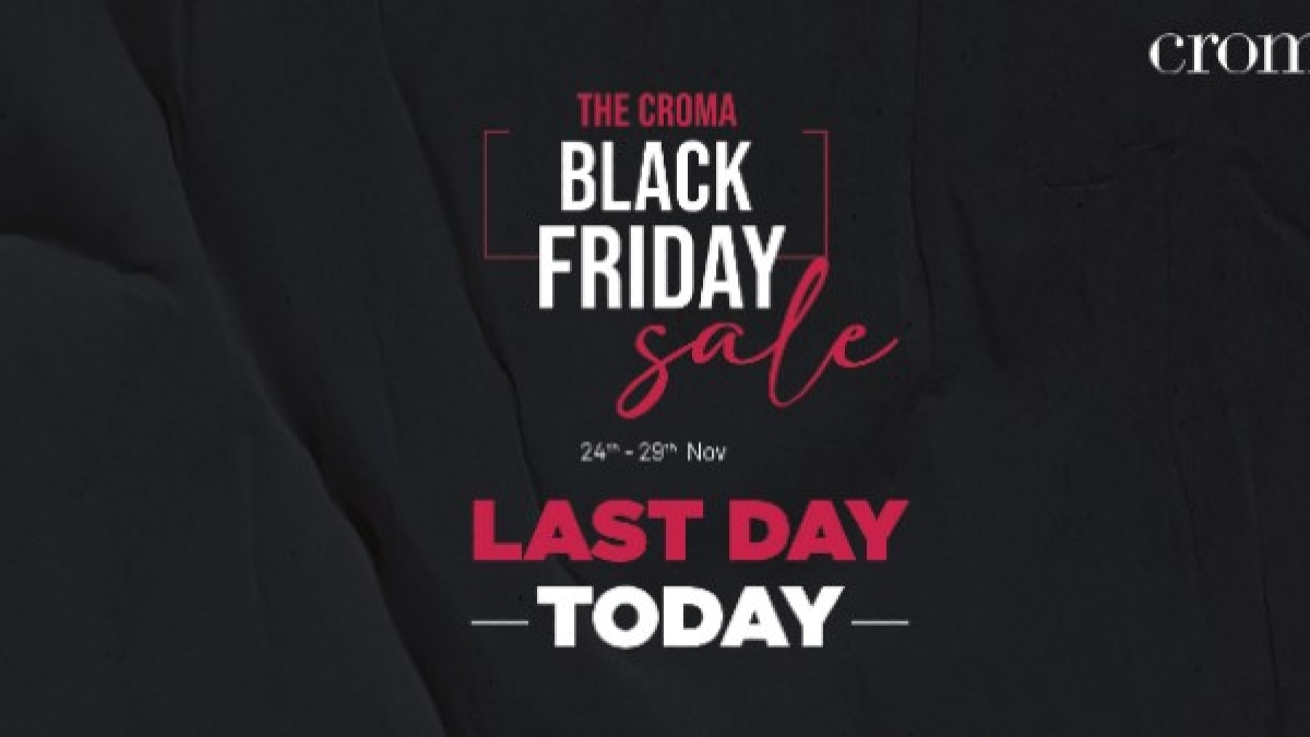 Croma Black Friday sale आधे से भी कम दाम में मिल रहे Apple के ये