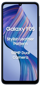 नया सैमसंग गैलेक्‍सी F05
