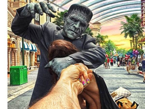 Murad Osmann and his girlfriend Natalia Zakharova pics