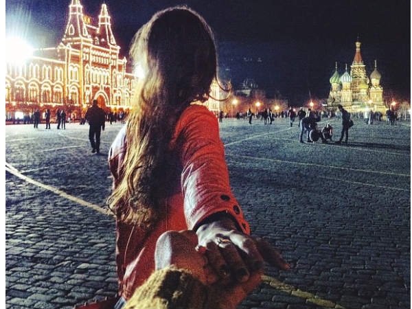 Murad Osmann and his girlfriend Natalia Zakharova pics