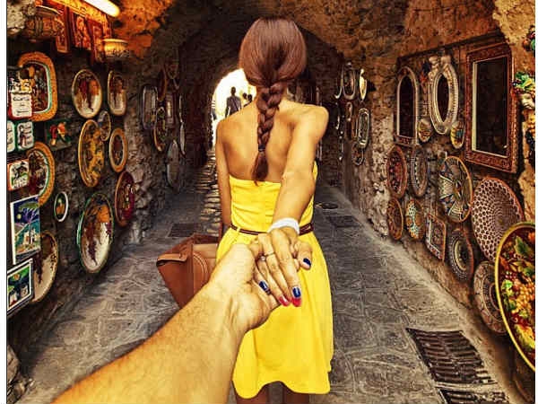 Murad Osmann and his girlfriend Natalia Zakharova pics