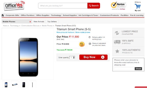 karbonn Titanium s5