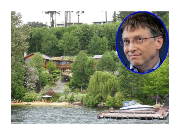 Bill Gates home on Lake Washington