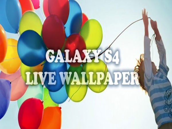Galaxy s4 live wallpaper