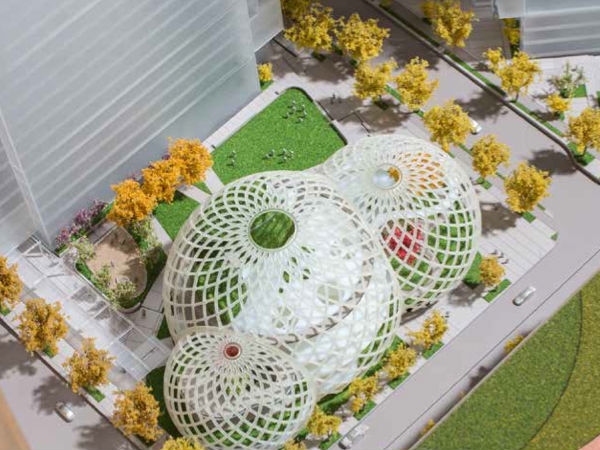 AmazonGlass Dome Headquarters In Seattle