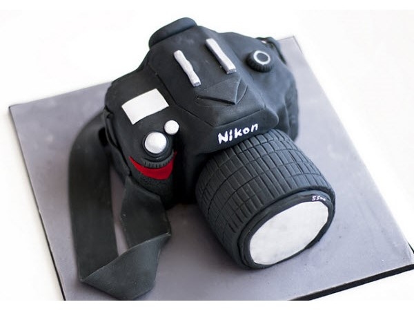 Nokon camera cake