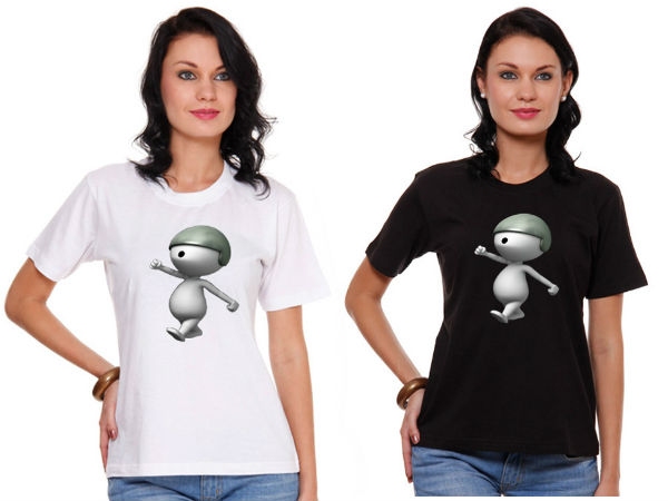 Vodafone tshirt and bag