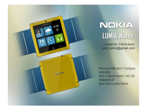Nokia Lumia Watch concept