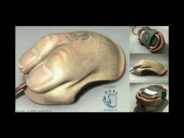 Unusual mouse concept