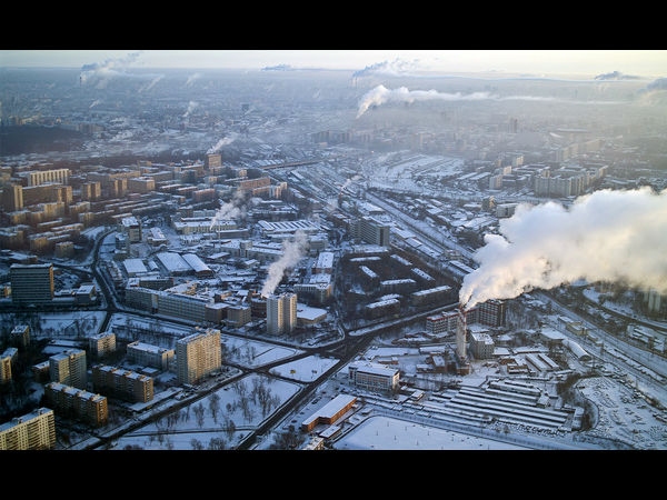 Ostankino TV Tower. Moscow, Russia. 540.1 m