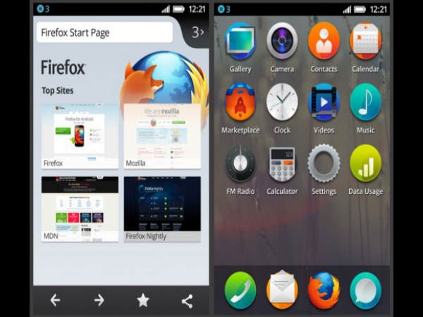 Firefox smartphone feature