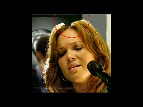 Photoshop mistakes.