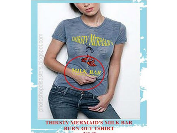 Photoshop mistakes.