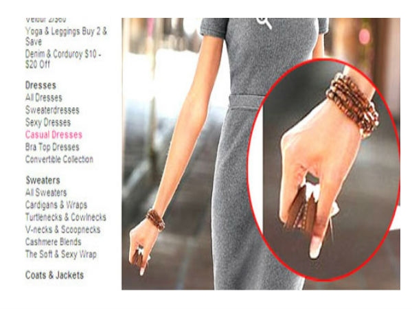 Photoshop mistakes.
