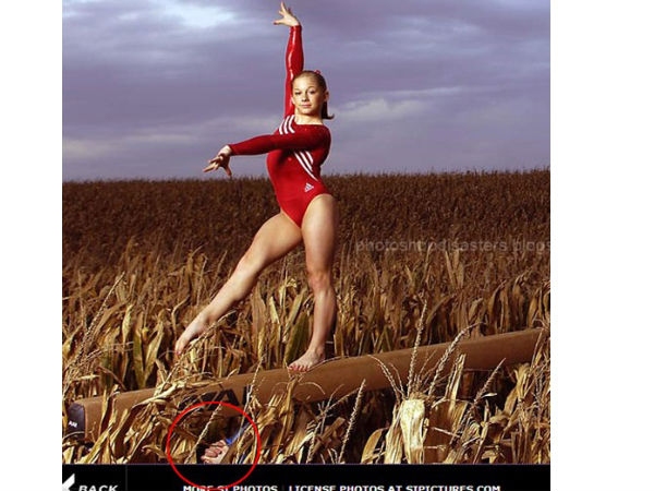 Photoshop mistakes.