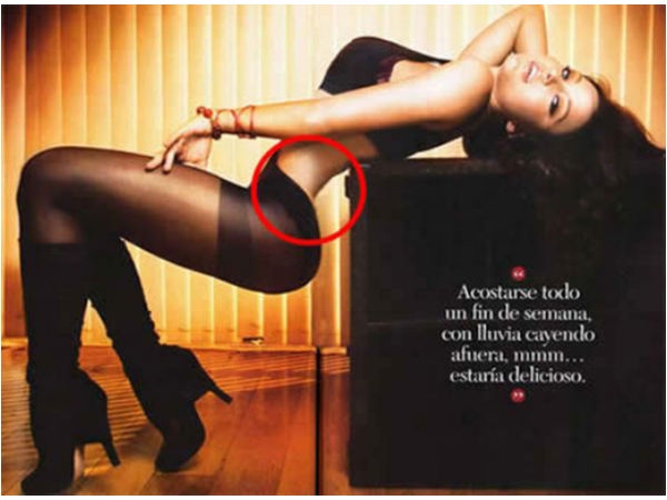 Photoshop mistakes.