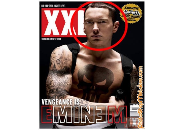 Photoshop mistakes.