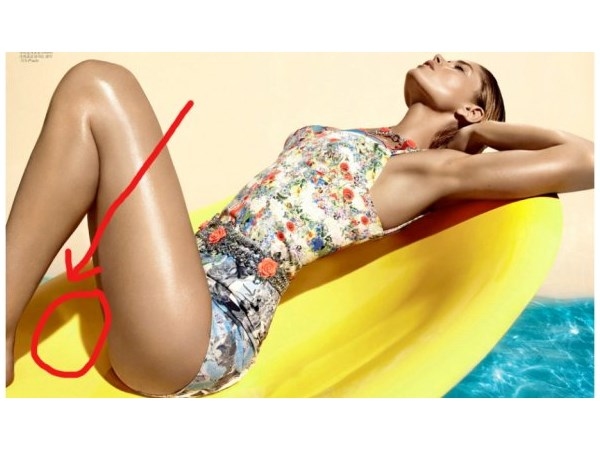 Photoshop mistakes.