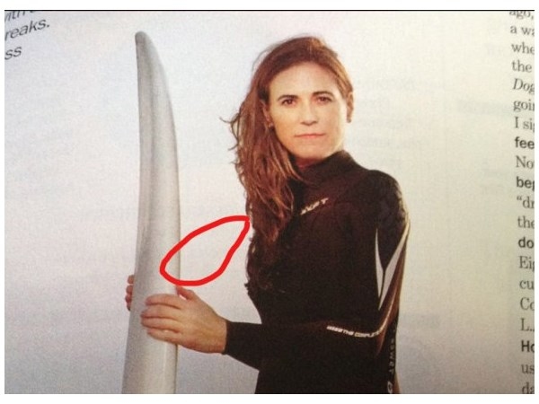 Photoshop mistakes.