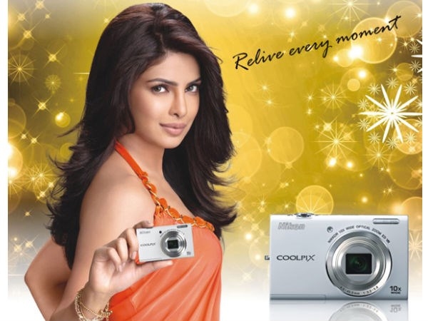 Priyanka Chopra Nikon camera ad