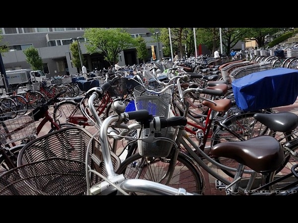Japan’s Automated Underground Bike Parking