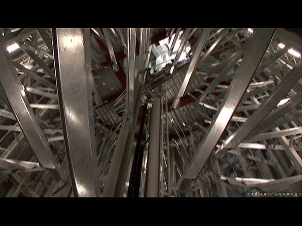 Japan’s Automated Underground Bike Parking