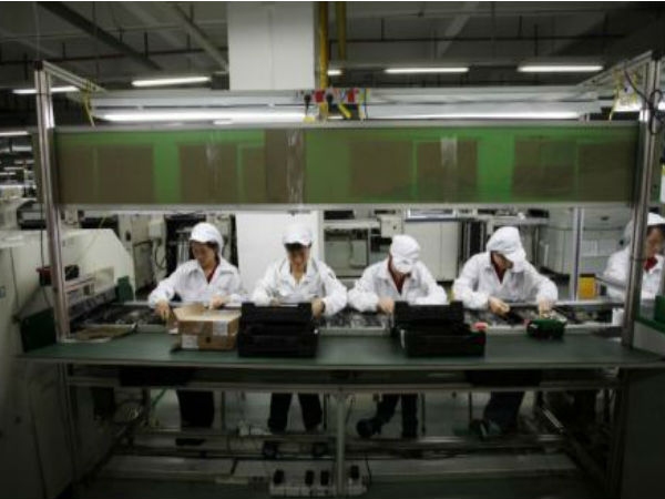 Chines apple factory workers conditation