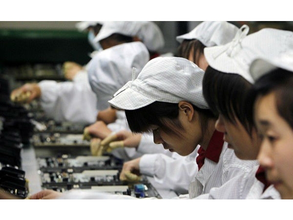 Chines apple factory workers conditation