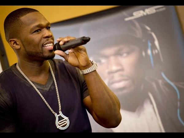 US rapper Curtis '50cent' Jackson