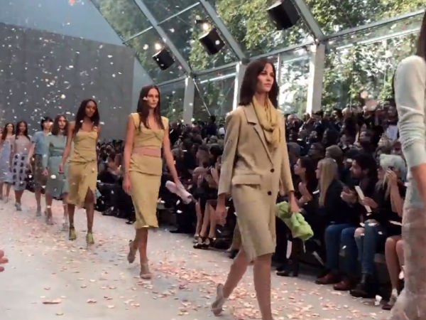 Burberry fashion show shot entirely with iPhone 5s
