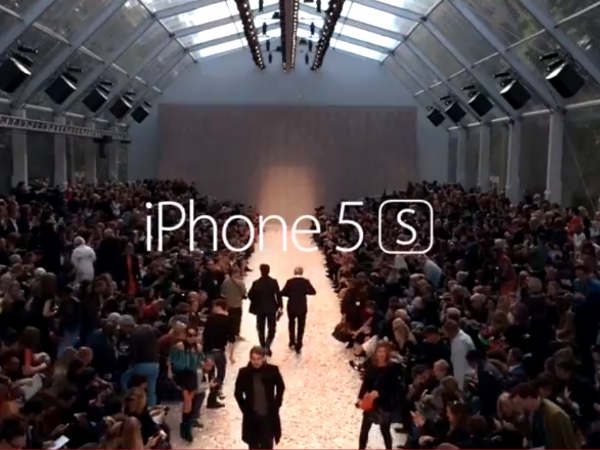 Burberry fashion show shot entirely with iPhone 5s