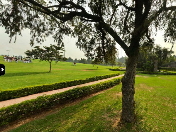 Panorama view of RajGhat