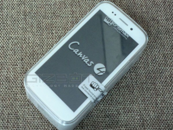 Micromax Canvas 4