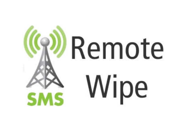 Remotely wipe data