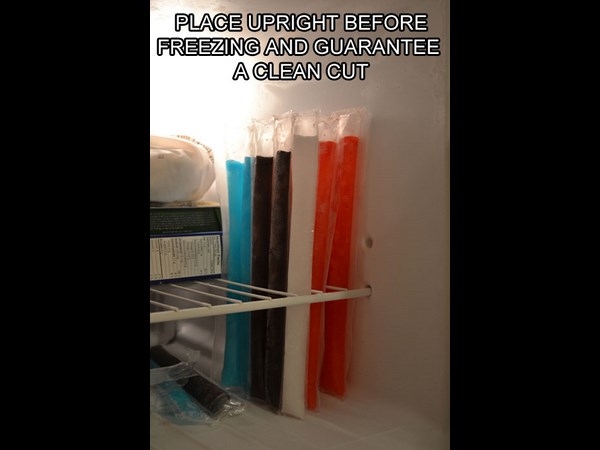 How to freeze freezies properly