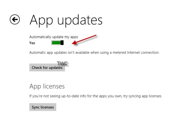 7. Automatic updates