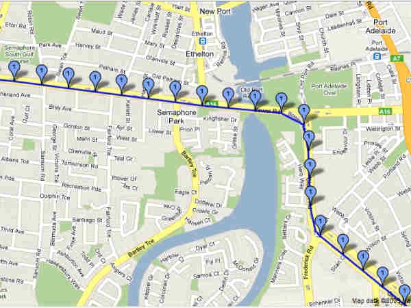 Mobile chase-location tracker