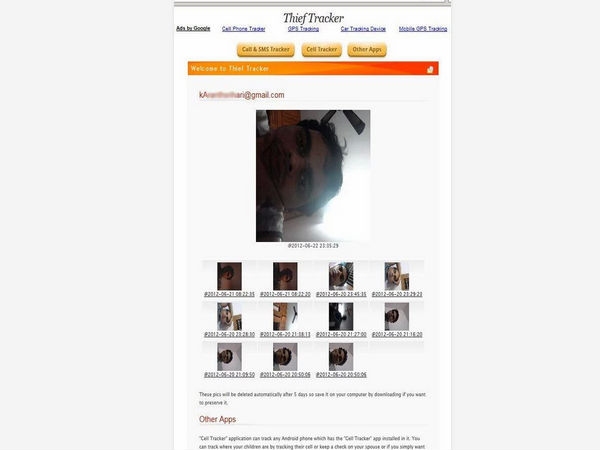 Thief tracker