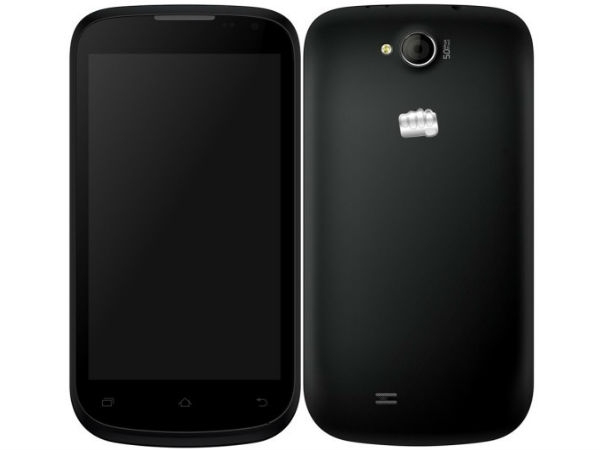 माइक्रोमैक्स कैनवास इलेंजा ए 93