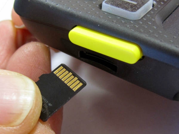 Don’t store sensitive data on SD cards