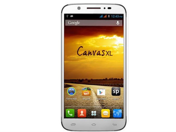 Micromax Canvas XL A119