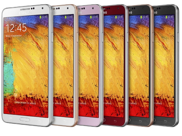 Samsung Galaxy Note 3, कीमत- 45,999 रुपए