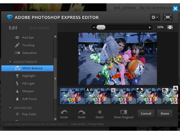 Photoshop Express Editor