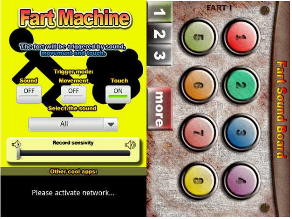 Fart sound board