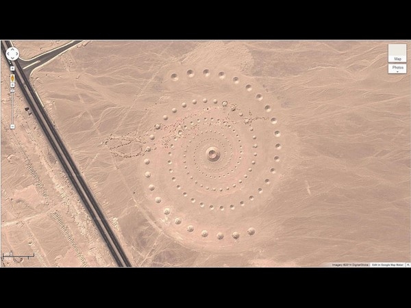 Mysterious Desert Pattern