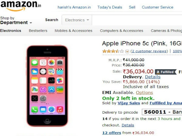 Apple iPhone 5C